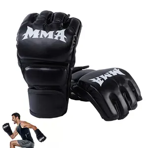 Martial Arts Training Gloves – MMA Grappling & Punch Bag Gloves for Sparring & Boxing