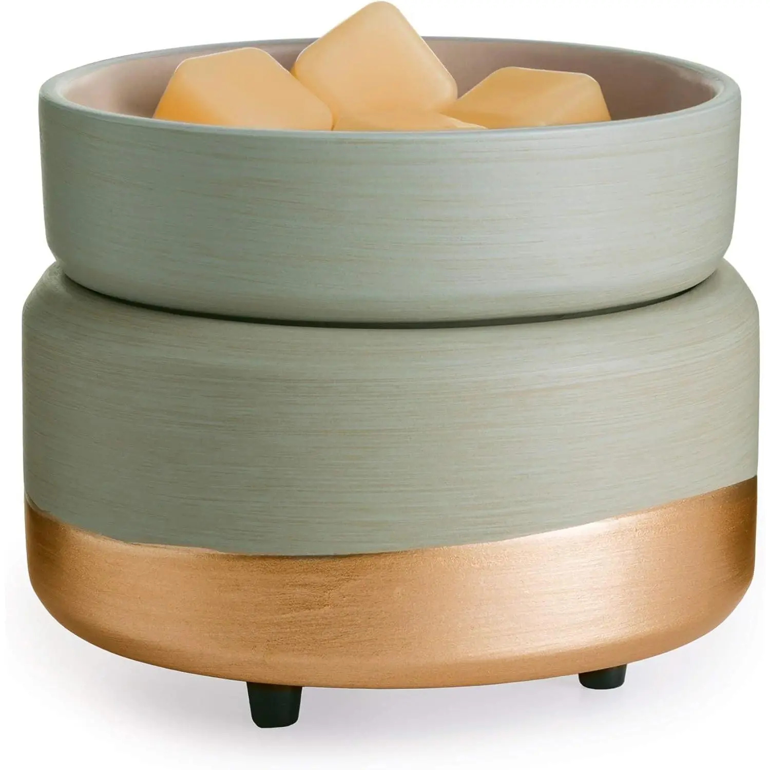 ETC 2-in-1  and  Warmer for Warming Scented s or Wax Melts and Tarts with to Freshen Room, Midas
