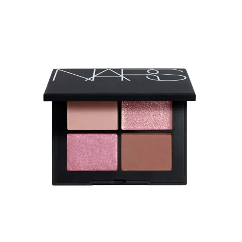 NARS Quad Eyeshadow Palette Melrose, 4 Shades Multi Finish Eyeshadow, Long Lasting Blendable Eye Makeup