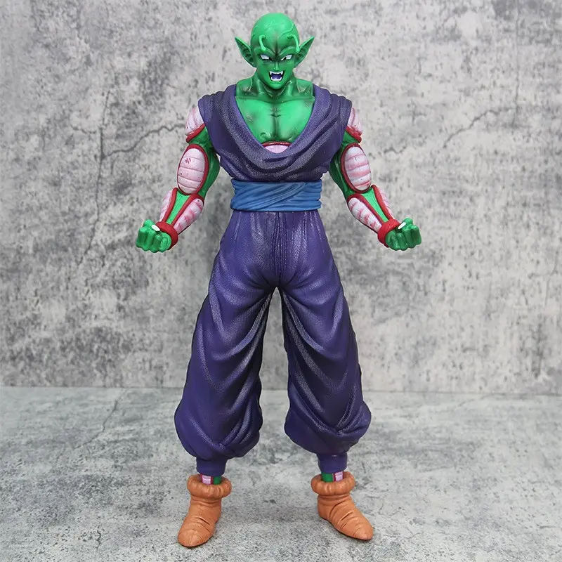 Dragon Ball Piccolo Figure, Short Trumpet Great Demon Child Standing Battle Model, Anime Collectible Desktop Ornament, Dragon Ball Merchandise, Collectible Action Statue