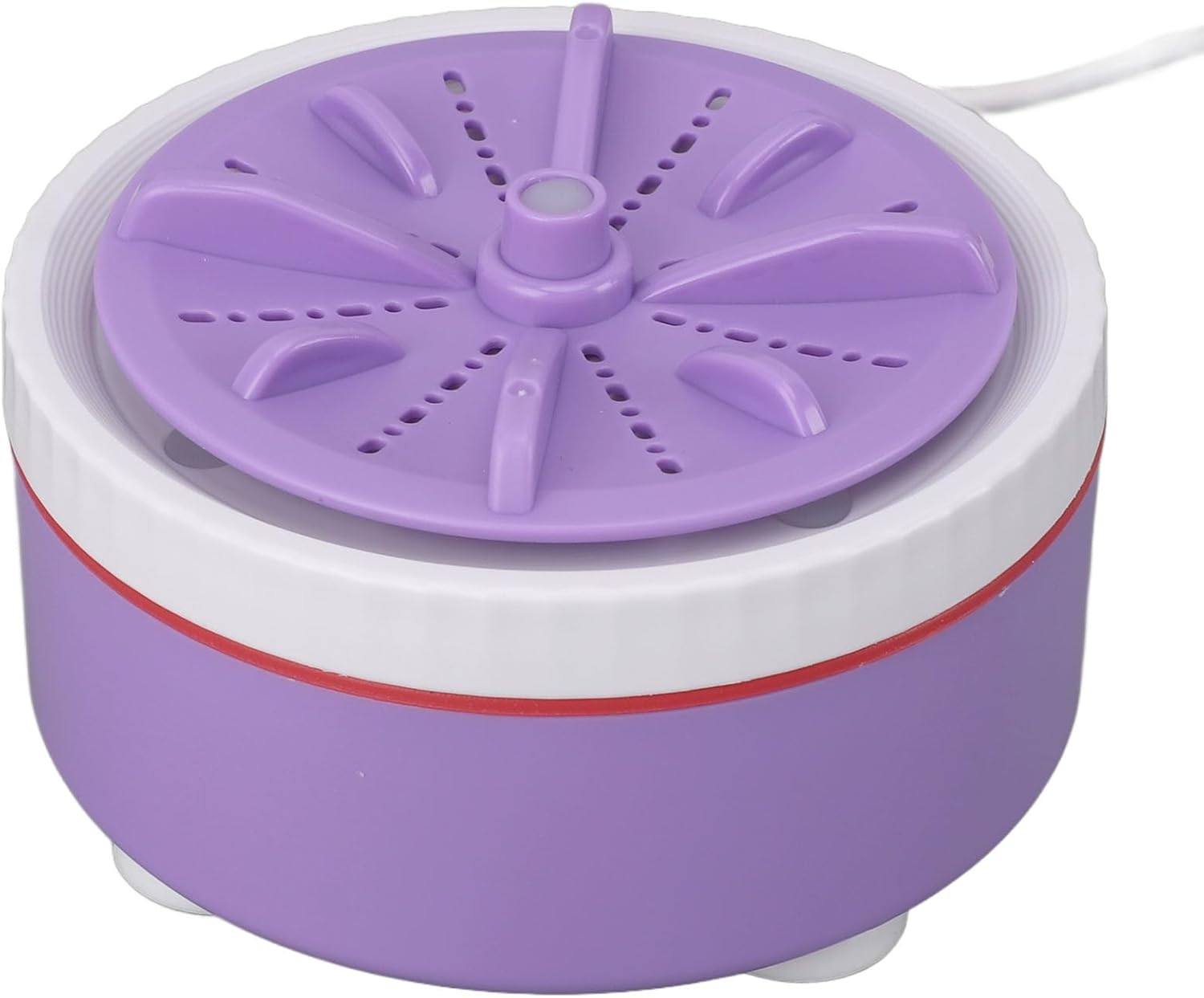 Portable Multifunction USB Powered Mini Dishwasher & Washing Machine with Adjustable Timer Purple