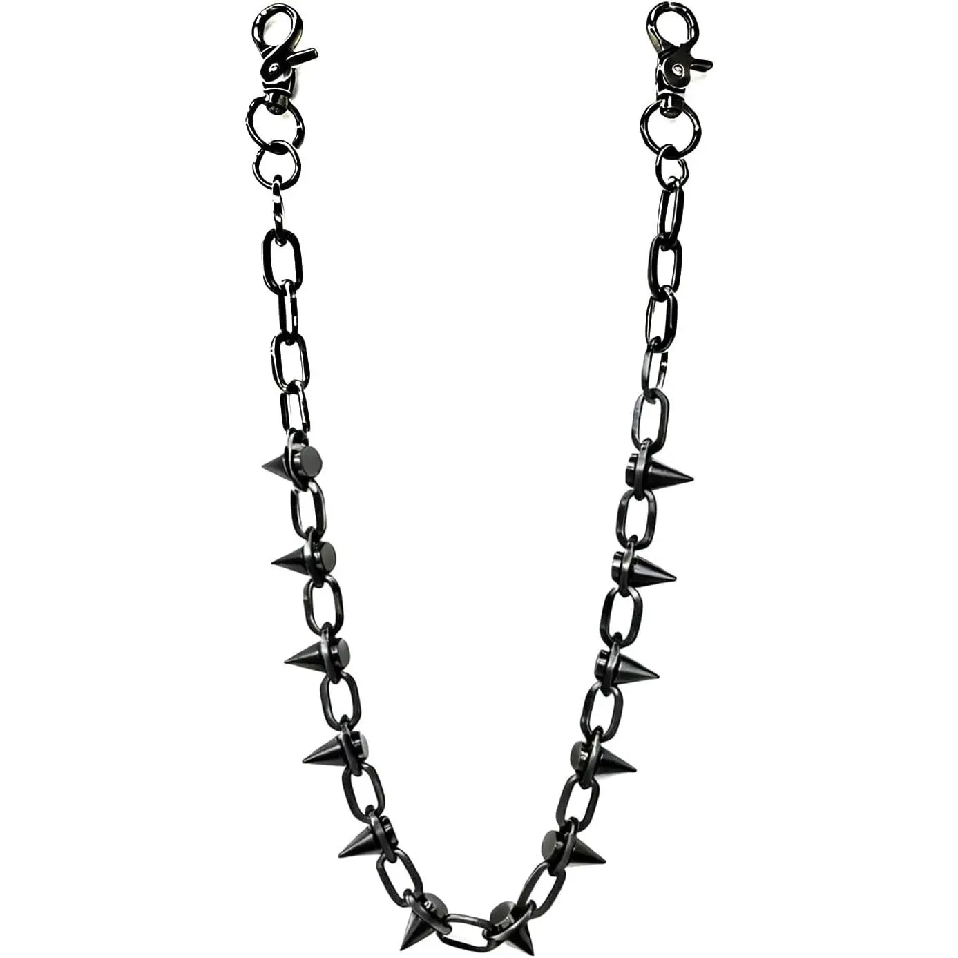 Wallet Chain for Men & Women, Rivet Biker Jeans Keychain, Heavy Duty Punk Hip Hop Style Accessory(Gift)