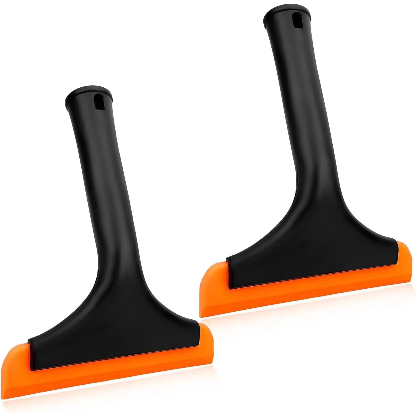2 count Small  Window , Multipurpose  Windshield  with 5.9"  & Non-Slip Handle, Portable Auto Wiper Window Tinting Tool Glass Doors Scraper