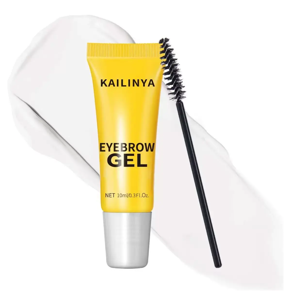 Brow Shaping Gel for Defined Wild Brows, Eyebrow Styling Gel, Long-Lasting Brow Styling, Liquid Formula, Single Item, Non-Flammable, Alcohol-Free