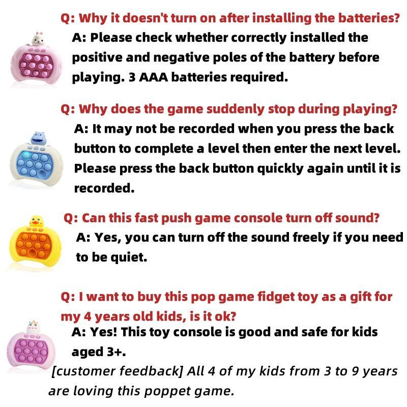 Cartoon Animal Design Push Pop Bubble Sensory Toy, 1 Count Whack a Mole Game, Stress Relief Toy for Kid, Decompression Squeeze Stress Relief Fidget Cartoon Animal Design Push Pop Bubble Sensory Toy, 1 Count Whack a Mole Game, Stress Relief Toy for Kid, Decompression Squeeze Stress Relief Fidget