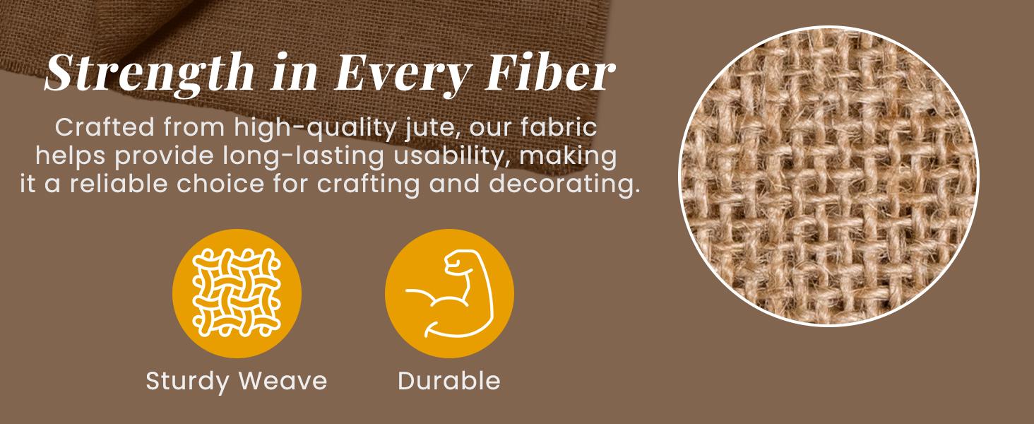 Tepo Burlap 25" x 15 Feet (5 Yards) – Natural Jute for, Wrapping, and Decorations - Eco-Friendly Multipurpose High-Density for Home,, and Rustic Wedding