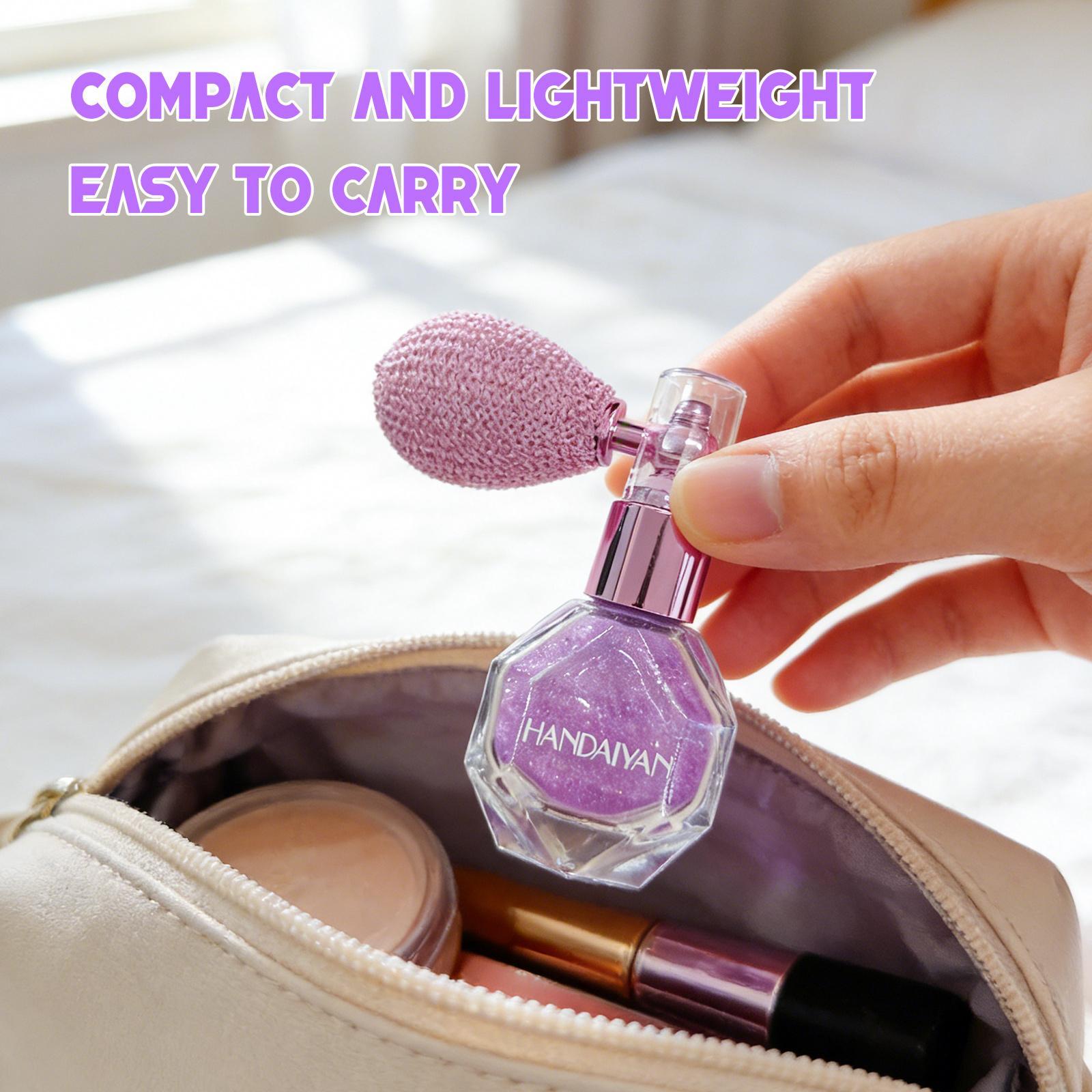 HANDAIYAN Star Mist Shimmer Spray | Glitter Spray for Hair & Body (Also Suitable for Clothing) | Shimmering Body Highlighter Makeup Gift (Designed for Girls & Women) | 2-Pack Value Set