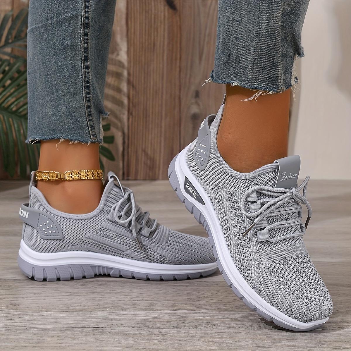 【QUAWUJIE】Women's Plus Size Wide Fit Sneakers 2026 Spring Summer New Arrival Mesh Breathable Lightweight For Ladies Outdoor Daily Wear 【QUAWUJIE】Women's Plus Size Wide Fit Sneakers 2026 Spring Summer New Arrival Mesh Breathable Lightweight For Ladies Outdoor Daily Wear