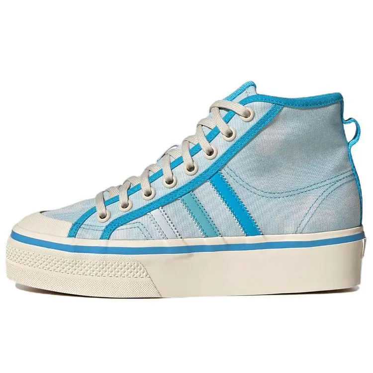 Adidas Wmns Nizza Platform Mid 'Almost Blue Pantone' GX4604