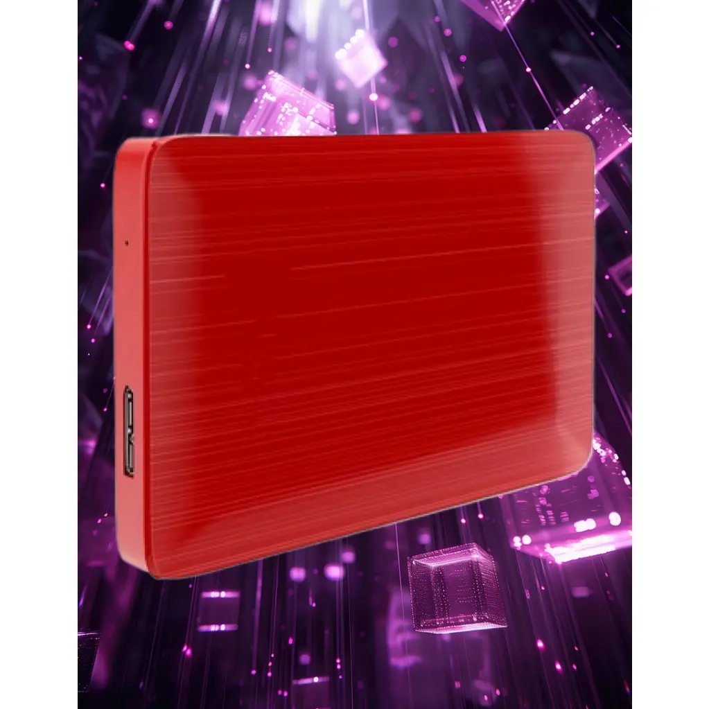 High Capacity Portable External Hard Drive 1TB 2TB for Convenient Daily Digital Data Storage