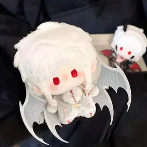 10cm Cartoon Silverwing Fiend Sylus Doll Love and Deepspace Anime Doll Evil Demon Dragon Sylus Plushies Birthday Gift Girl Fans