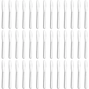 36 Pieces Dinner Knives Set, 8.1 Inches Table Knives Set, Durable Butter Knife, Food Grade Stainless Steel Dinner Knife, Cost-effective Silverware - Mirror Polished, Dishwasher Safe