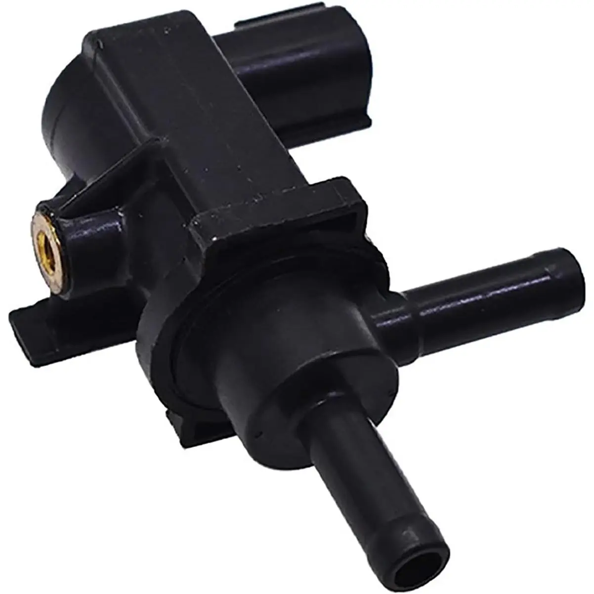 Vacuum  Valve, High Temperature Resistant Valve Vacuum , 2 Pin Plug and Play Modification  90910-12259 90910-12272, Compatible with Corolla Highlander Sienna  (Black)