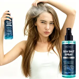 YECUCE 150ml Sea Salt Volumizing Spray tackles oily hair, features a refreshing sea salt scent, boosts volume and body, and creates a voluminous, fresh hairstyle. Suitable for both men and women.
