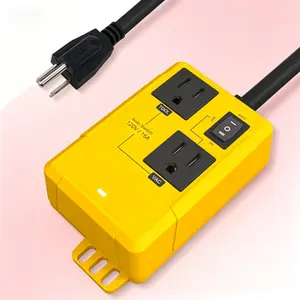 Automatic Vacuum Switch for Power Tool, Load Sensing Dust Collector Controller with On Delay to Prevent Circuit Overload, Delay Off for Shop Vac Accessory, Works with Table Saw and Machinery