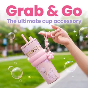 Leakproof Tumbler with Flip Lid 24oz, Spill Resistant Travel Mug, Keeps Drinks Hot Cold, on the Go Commute Cup, Durable Design