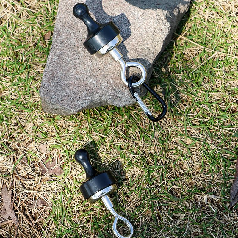 Outdoor Equipment Suction Cup Hook Canopy Tent Light Magnetic Clip Hook Holder Superglue Magnet Buckle Clip Camping
