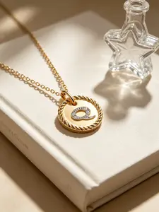2026  Original New Trend Retro Design DYXL-02Q Letter 10mm Necklace for Women Fashion High-Quality Jewelry Accessories Gift