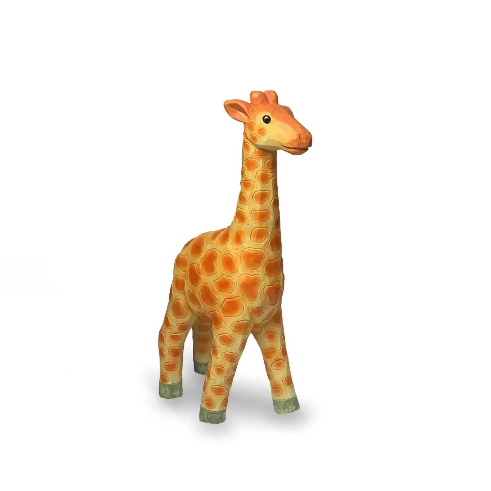 Nordic Farmhouse Style Giraffe Resin Figurine, Creative Animal Desktop Decor, Living Room Entryway TV Cabinet Home Decoration Gift, Kids Room Desk Cute Small Ornament