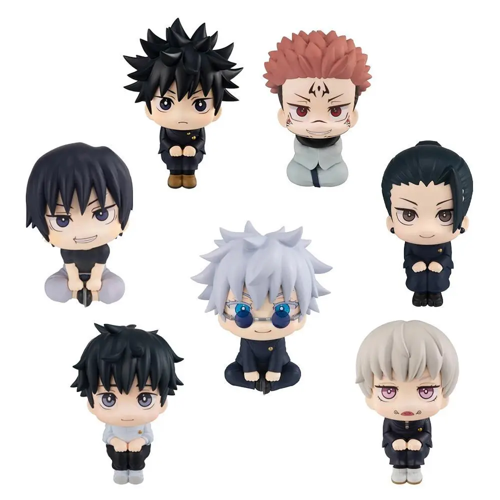 Anime JJK Figure cute Geto Suguru Satoru Gojo figure Inumaki Toge Ryomen Sukuna figura Fushiguro Megumi action figure model Gift