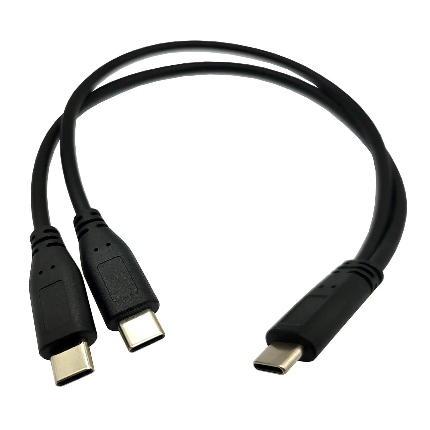 USB C Splitter Charge ,1  USB Type C Male to 2  USB Type C Male Y Splitter Extension  (Only for )