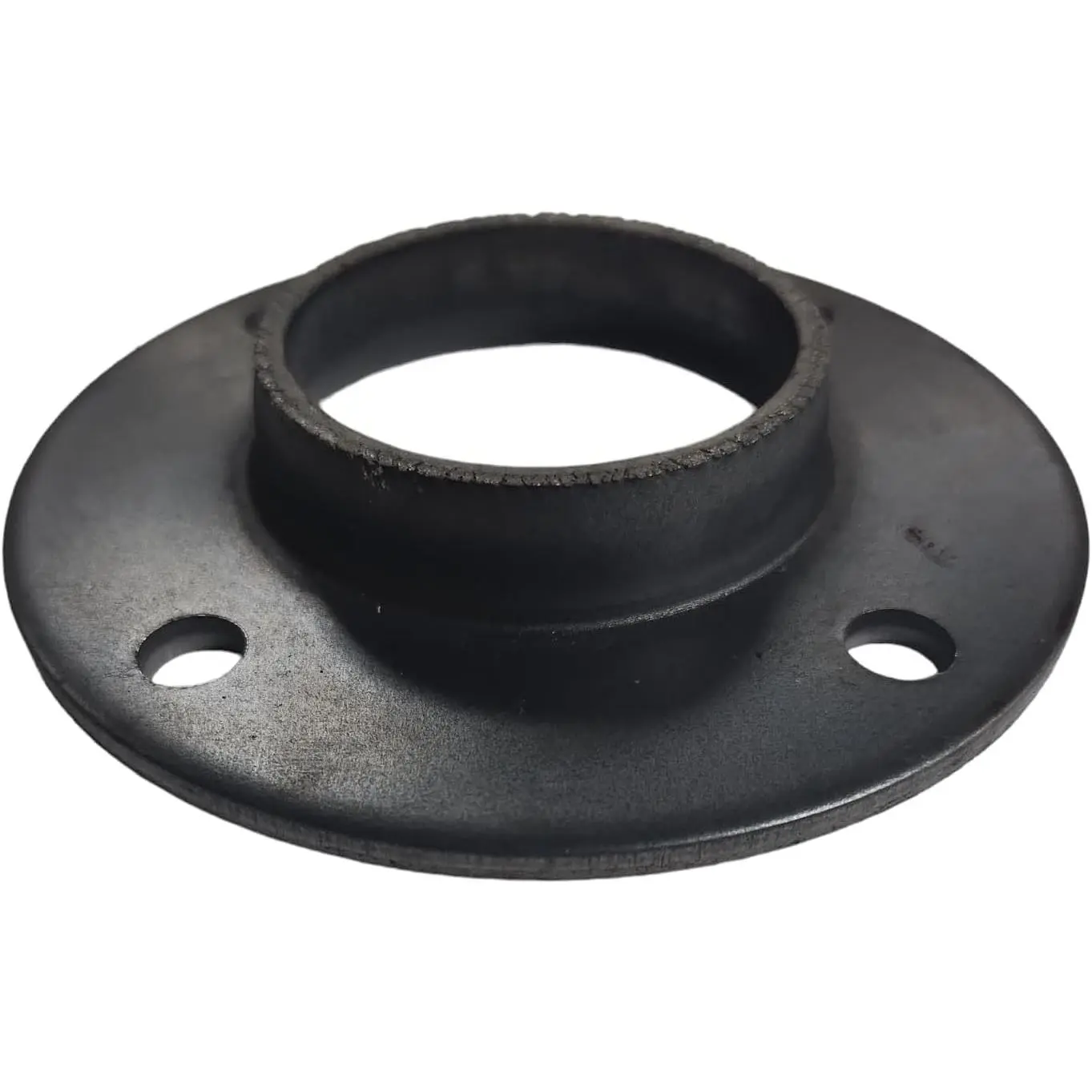 Handrail Steel Pipe Fitting Elbows, Endcaps, and Flanges SCH40 - Weld-on - Multiple Sizes and Fittings (ID: 1-1/4" Flange Plates, 6)