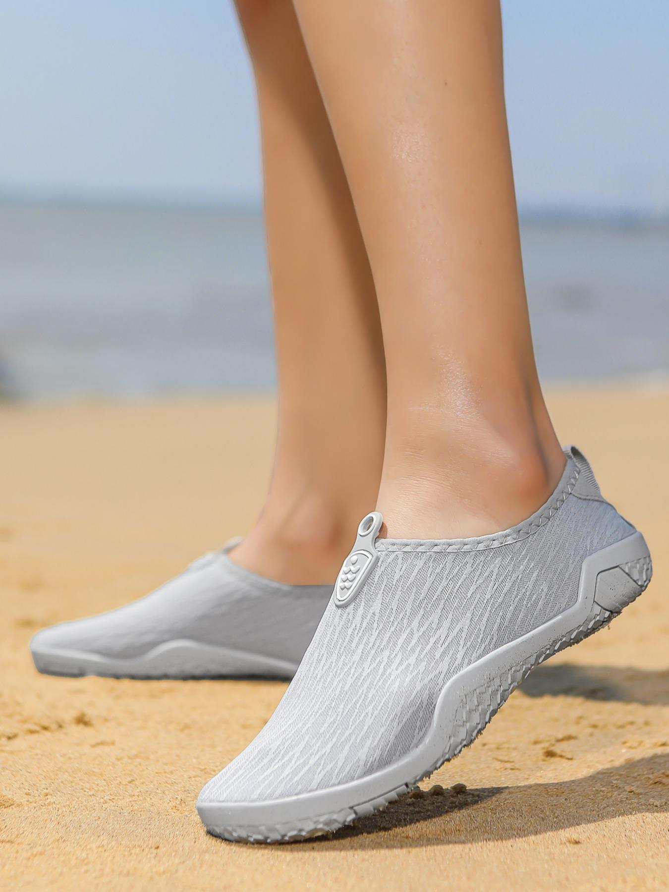 Unisex Water Shoes, Lightweight Non-slip Rubber Sole Water Shoes, Breathable Quick-drying Shoes for Yoga & Swimming