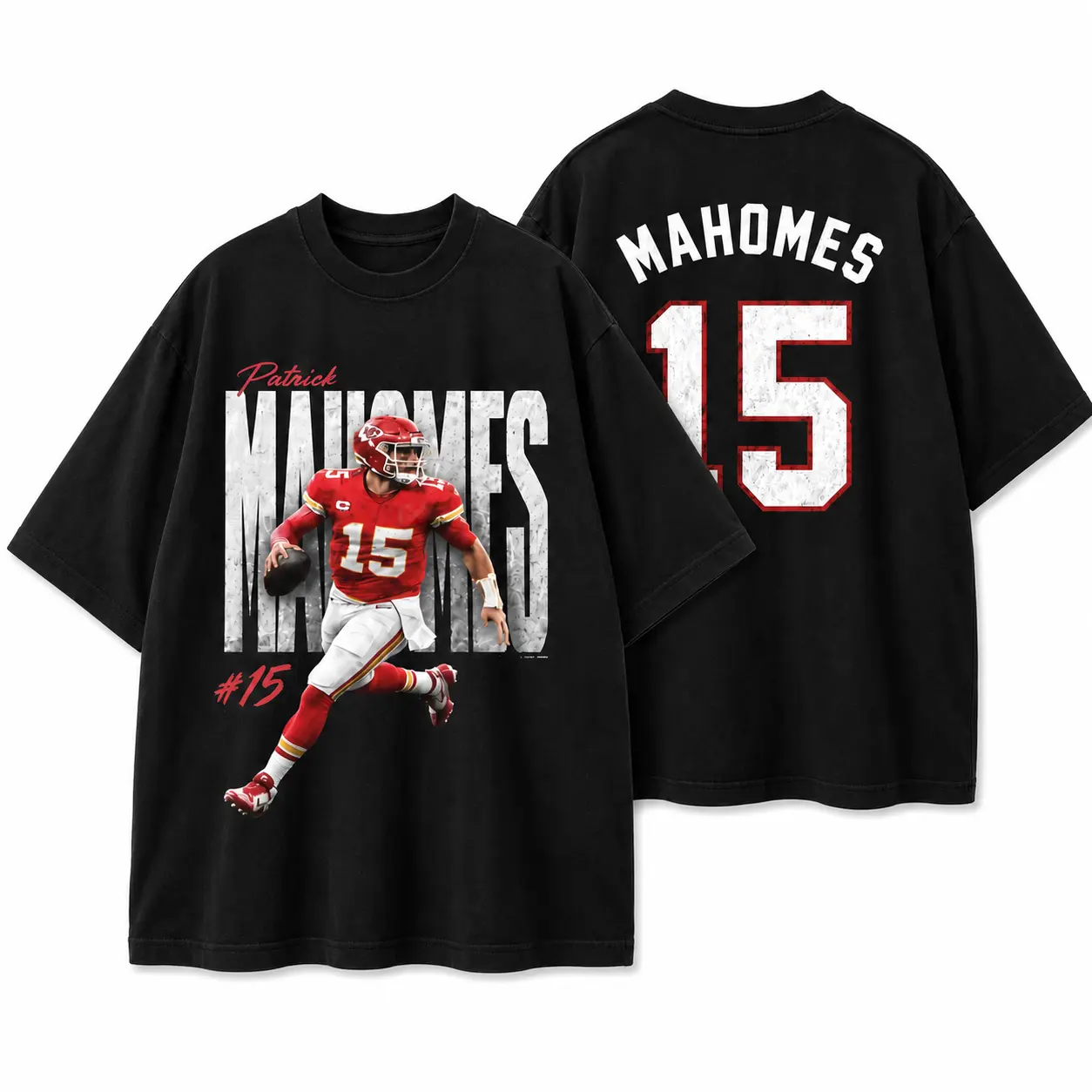 Mahomes Football T-Shirts,Football Player Short Sleeve Tee, Casual Outfit For Men, Gift For Him
