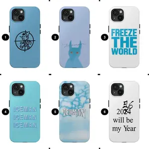 I-ICEMAN Freeze The World Day Phone Case Designed for iPhone 11-17 Pro Max/Plus & Samsung Galaxy S23-S25 Cool Graphic Shockproof Protective Cover