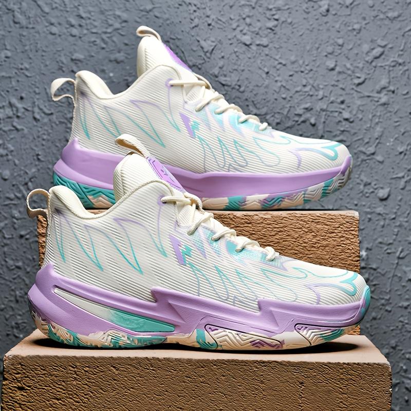 (New)Sneakers, Men's Fashion Trend Stability Strong Shock Absorption Rebound Strong Grip Combat Basketball Shoes Strong Wrapping Comfort Low-top Lace Large Size Breathable Sports Shoes