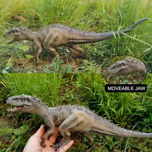 Spinosaurus Indominus Rex Action Figures with Open Mouth,Tyrannosaurus Animals Model,Plastic Dinosaur Animal Figures