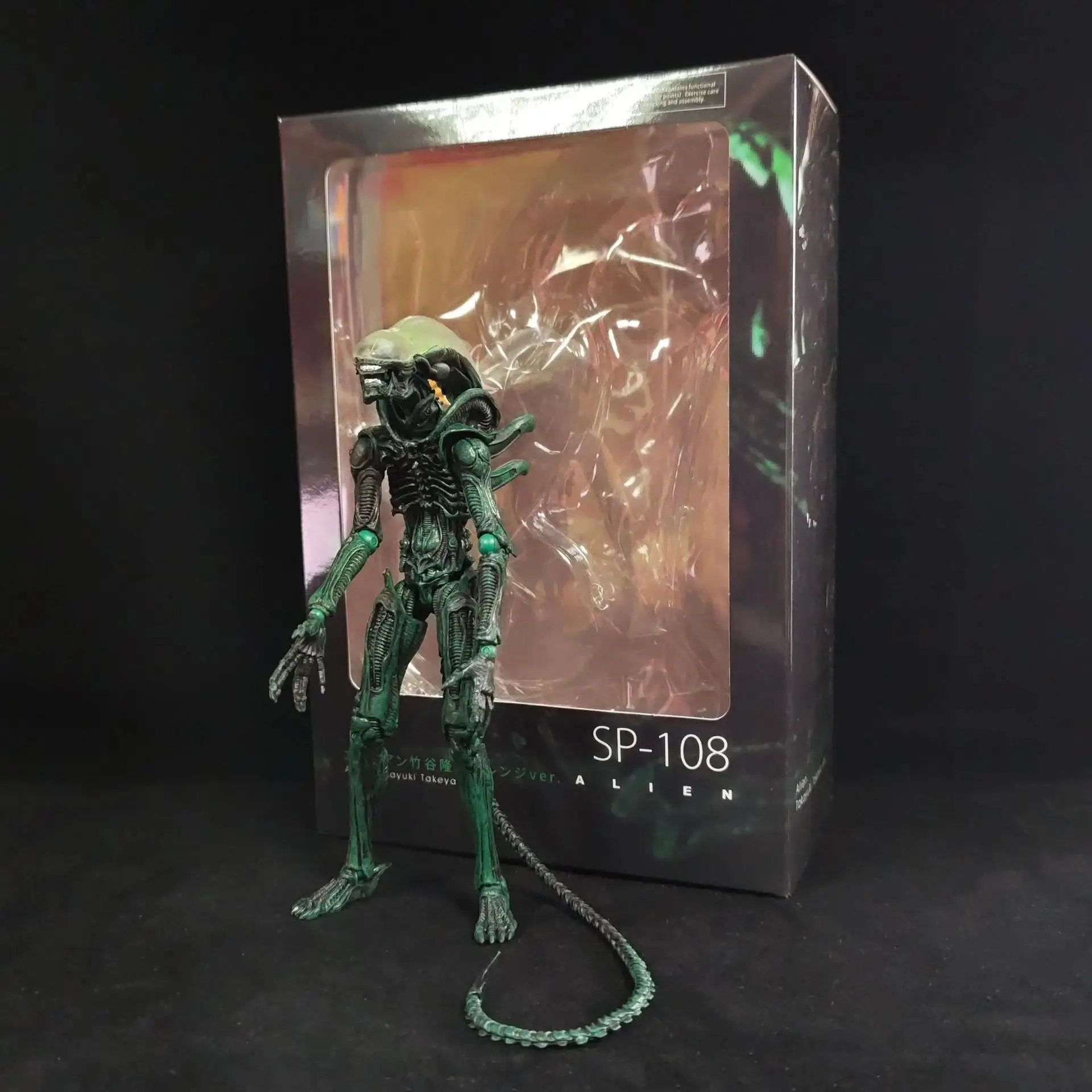 16cm Halloween Gift Alien Movie Figures Xenomorph Action Figure Statue Model Doll Collection Toys Gifts