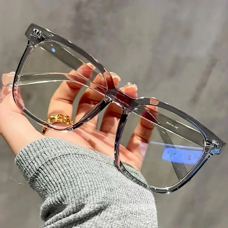 Women's Retro Square Non-Prescription Clear Lens Eyeglasses Frame - Fashion Decorative Accessory for Sports & Outdoor Use