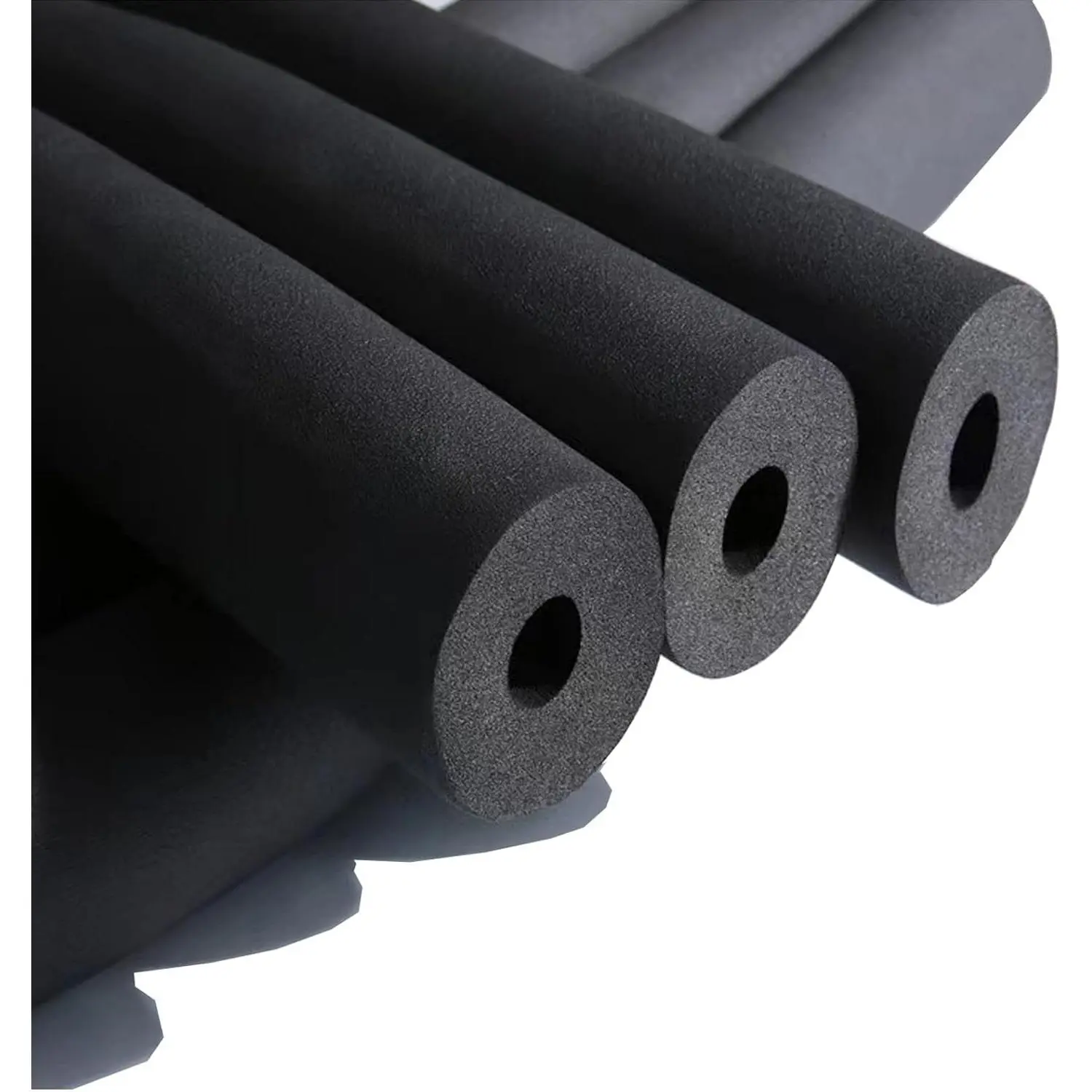 Foam Insulation Tube - 2" ID, 3/8x2x6FT Hollow Tube, Home Use AC Unit Tubing Protector, Exercise Machine Handle Guard
