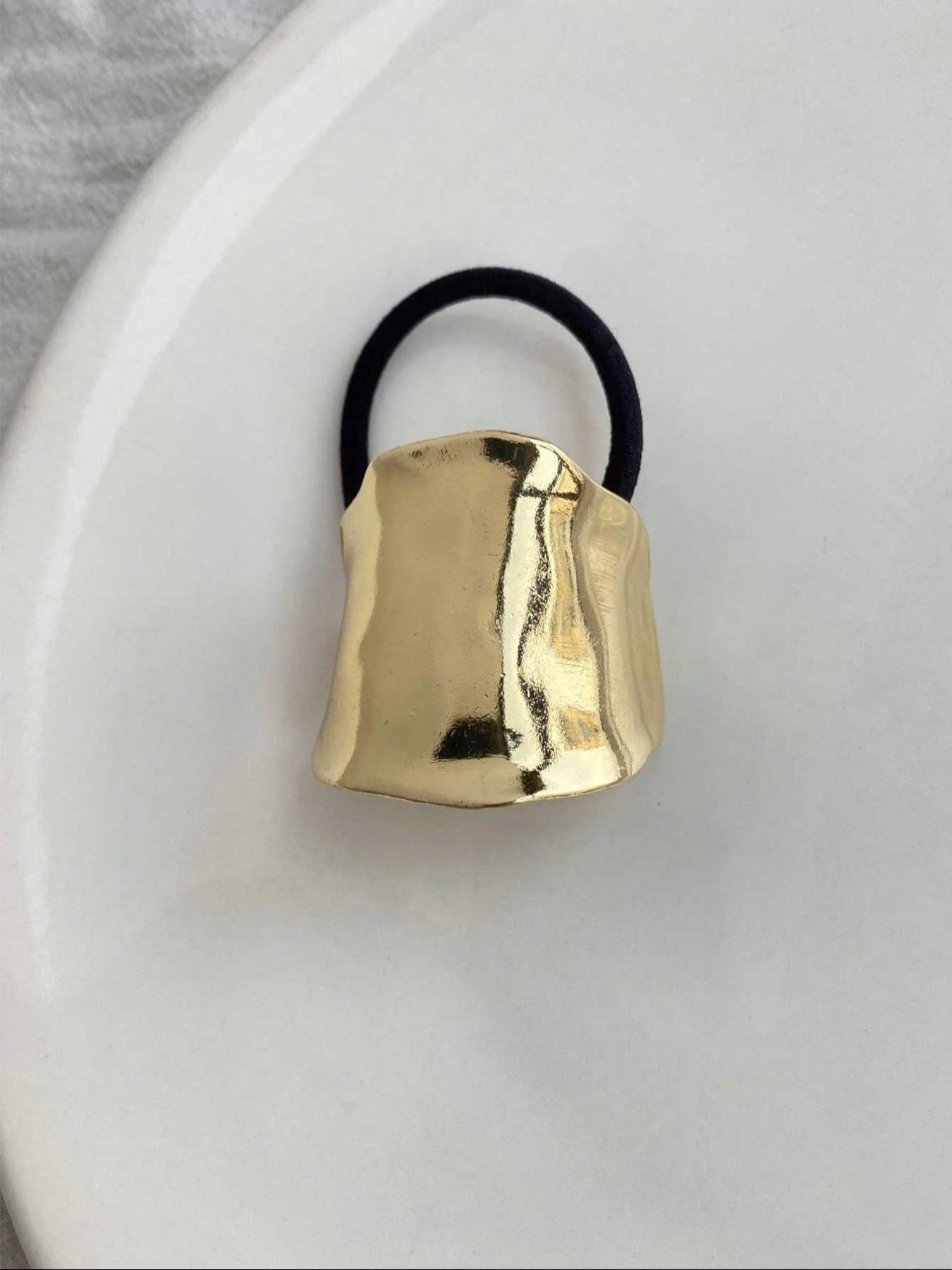 Metal Hair Tie, Hair Accessories for Women & Girls, Minimalist Headwear Suitable for Thick Hair, Fashion Hair Accessories for Party, Daily Clothing Decor