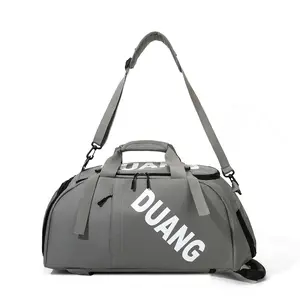 The Ultimate Gym-to-Office Backpack for Men – Waterproof Wet/Dry Compartment, Spacious Weekender Duffel, Fits 15" Laptop & Sneakers