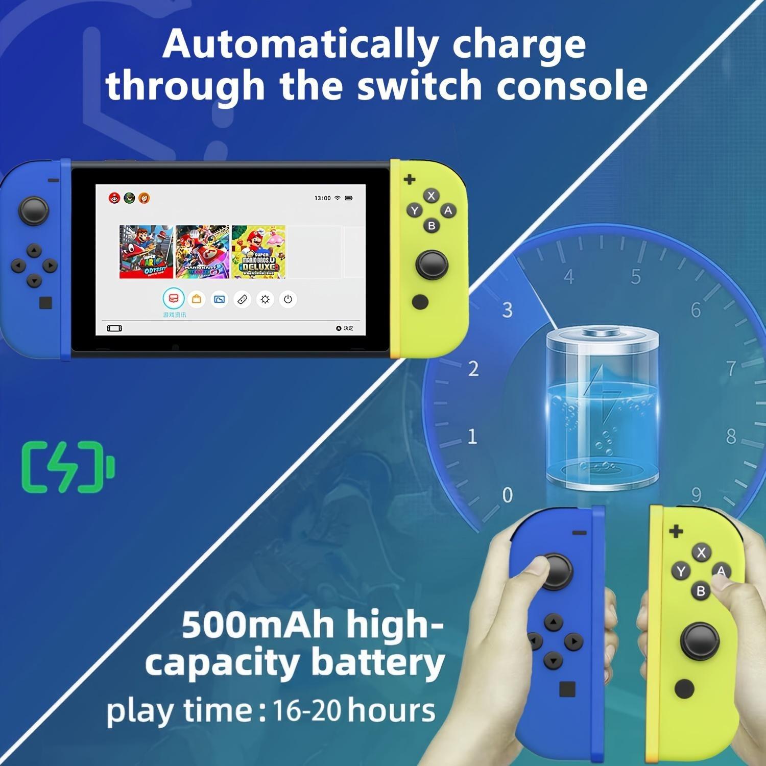 YUYIU Switch Controllers Replacement For Switch/OLED/Lite, Switch Controller For Nintendo Switch Controller, Switch Controllers Support, Screenshot, Wake-up, Motion Control/Dual Vibration