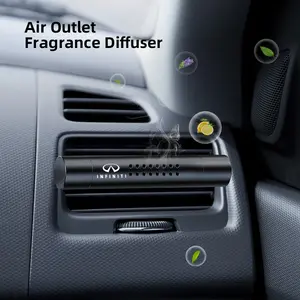 Car Air Freshener Vent Clip Automatic Interior Perfume Diffuser Stick For Infiniti QX80 QX60 QX50 QX65 QX55 Q60 Q70L QX30 Q50 QX70 Q30 Q70 EX FX JX