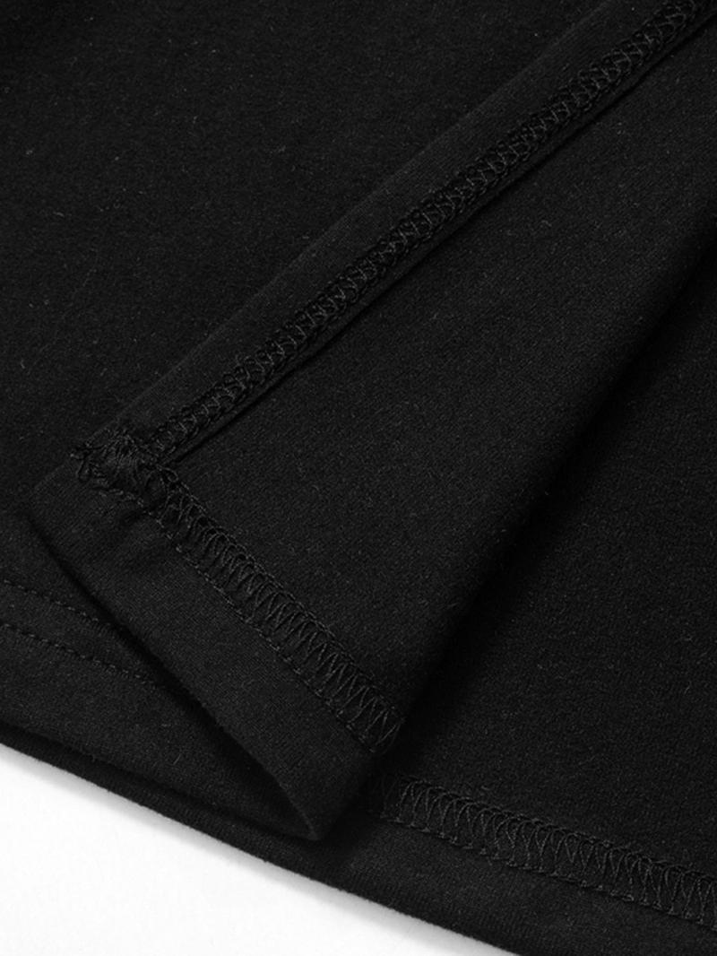 Women's Solid Knot Front Split Hem Tee, Casual Long Sleeve Sweetheart Neck T-Shirt for Fall, Women's Clothing for Daily Wear