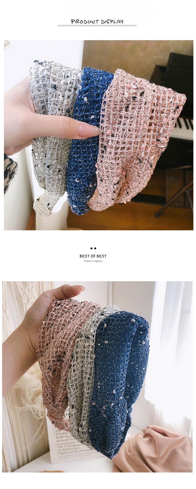 Summer Wide Lace Headband for Women, Trendy Embroidered Hairband, Fashionable White Floral Headgear, Lightweight Headwrap for Hair Control, Outdoor, Vacation, Daily Wear Accessories