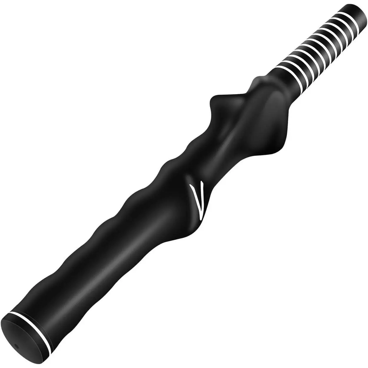 Left-Hand Golf Grip Trainer, Black | 1 count, Improving Hand Positioning, Lightweight Golf Swing Trainer LH, Molded Anti-Slip Wrist Trainer, With Box