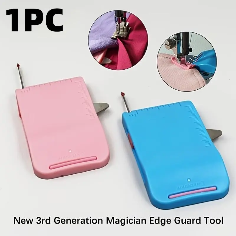 Magnetic Seam Guide with Ruler and Seam Ripper, Third Generation Multi-Function Sewing Tool Set, Sewing Accessories and Supplies, Ideal for Quilting and DIY Crafts, Sewing Products