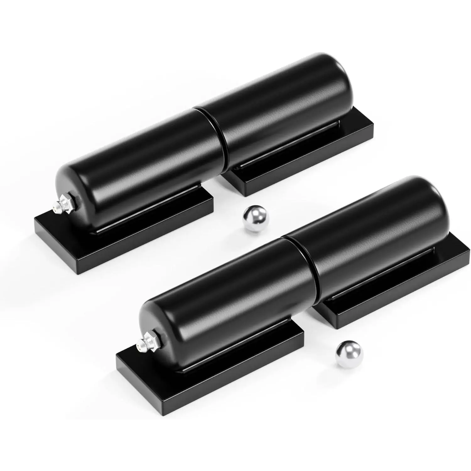 7" Weld-On High Capacity Gate Hinges, 900lbs Load, Outdoor Hinges Fits Trailer Ramp Driveway Gate, 2 Pack