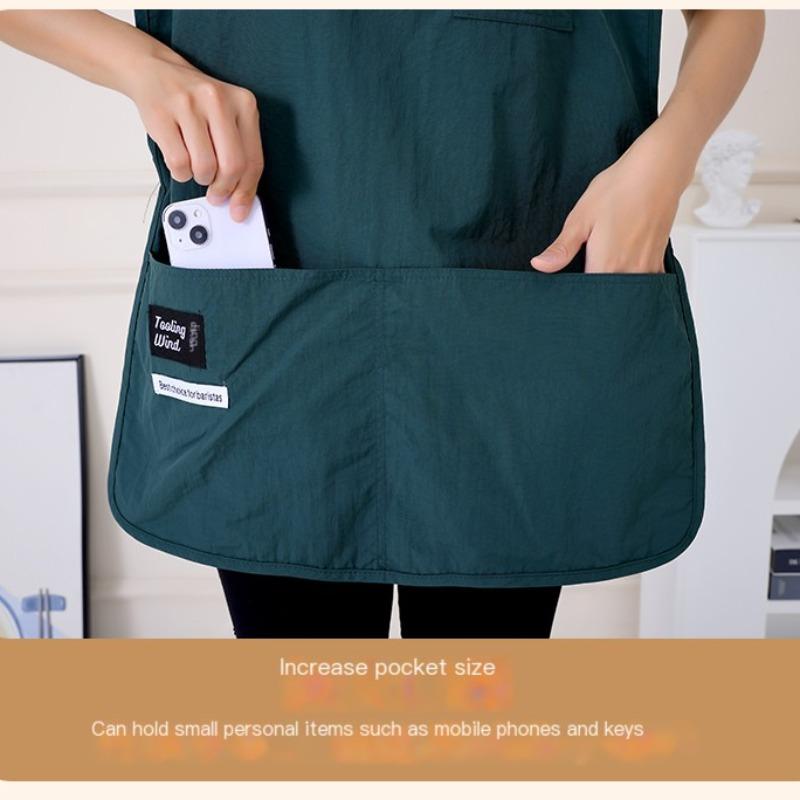Tailored Design with Deep Pockets for Easy Access, Dirt Resistant Apron, Unisex for Cooking Gardening and Office Work