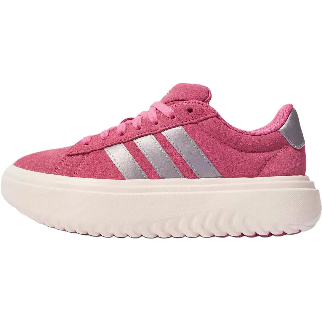 adidas Grand Court Platform Comfortable Soft Low-Top Tennis Shoes KI5138