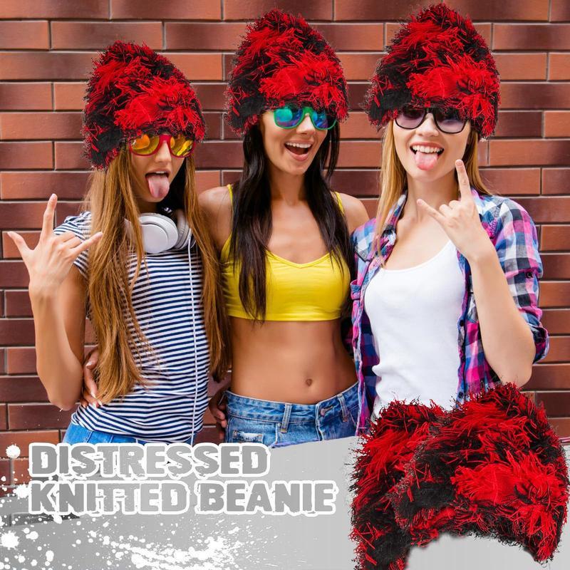 2026 New Arrival Distressed Knitted Fuzzy Beanie – Thick Warm Unisex Winter Hat for Outdoor Daily Wear, TikTokShopBlackFriday Christmas 2026 New Arrival Distressed Knitted Fuzzy Beanie – Thick Warm Unisex Winter Hat for Outdoor Daily Wear, TikTokShopBlackFriday Christmas