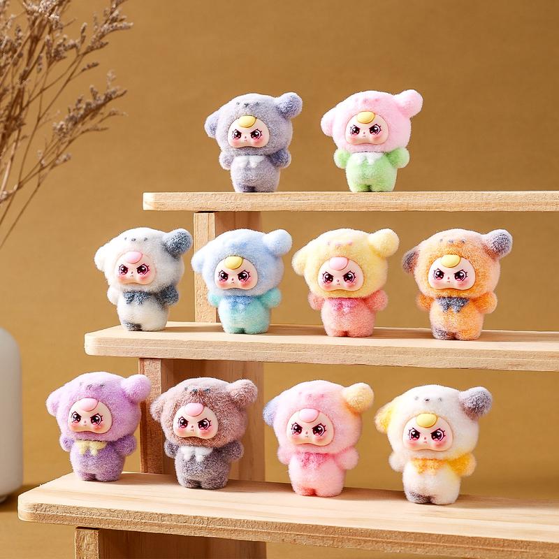 Baby three puppy Series Fluffy plush doll Blind Box