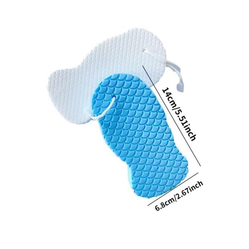 4PCS Super soft exfoliating shower sponge, reusable body exfoliating agent, gentle natural fiber shower sponge suitable for adults and children, providing a soothing exfoliating experience and a spa like enjoyment, Exfoliating Shower Scrubber