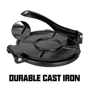 7.5 Inch Heavy Duty Cast Iron Tortilla Press,Tortilla Maker, Flour Tortilla press