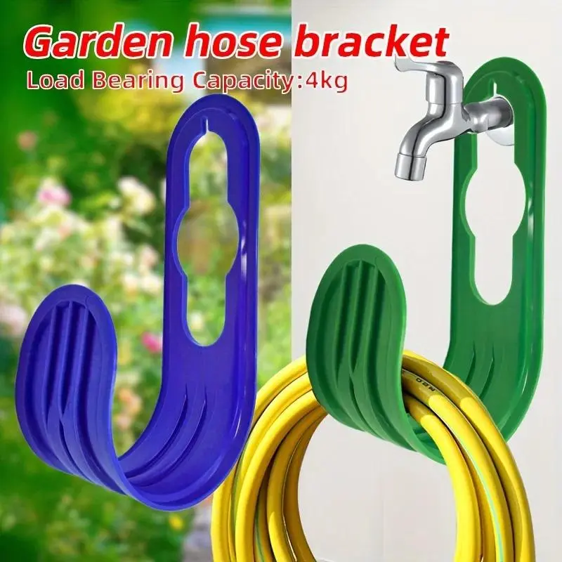 1PC Household wall mounted garden telescopic water pipe hook, gardening tool faucet hook